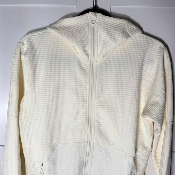 Helly Hansen HH Relaxed Women's Zip up Sweater Zipper pocket off White SMALL - Picture 9 of 9